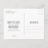 Hawaii Beach Aloha Wedding Save the Date Aankondigingskaart (Achterkant)