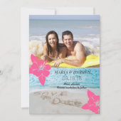 Hawaii Beach Bewaar de datum Save The Date (Voorkant)