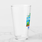 Hawaii Beach Birthday Party Trip Favor Pint Glas (Rechts)
