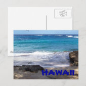 Hawaii Beach Briefkaart (Voorkant / Achterkant)