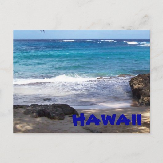 Hawaii Beach Briefkaart (Voorkant)