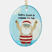 Hawaii Beach Collectible Keramisch Ornament (Rechts)