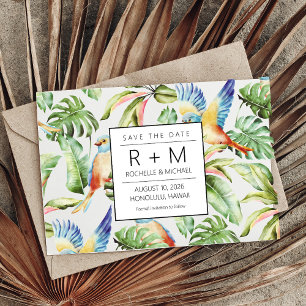 Hawaii Beach Destination Wedding Aankondiging