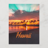 Hawaii Beach Hawaiian Islands Briefkaart (Voorkant)