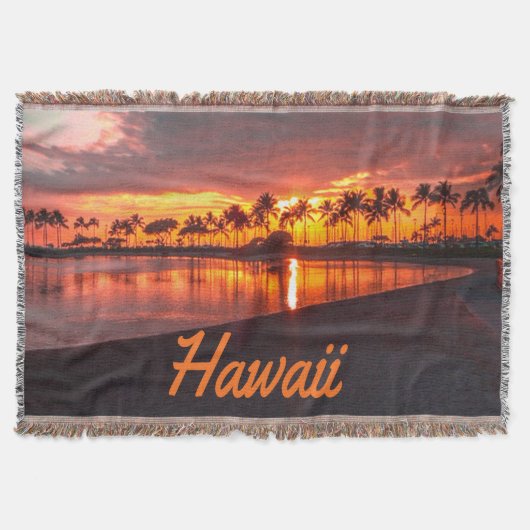 Hawaii Beach Hawaiian Islands Deken (Voorkant)