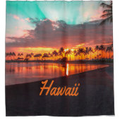 Hawaii Beach Hawaiian Islands Douchegordijn (Voorkant)