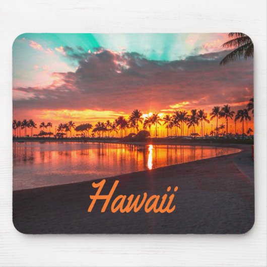 Hawaii Beach Hawaiian Islands Muismat (Voorkant)