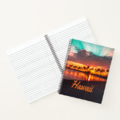 Hawaii Beach Hawaiian Islands Notitieboek (Binnen)