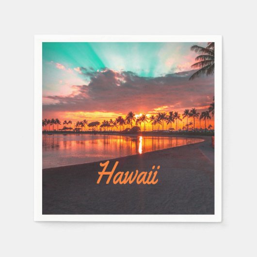 Hawaii Beach Hawaiian Islands Servet (Voorkant)