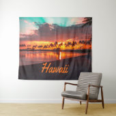 Hawaii Beach Hawaiian Islands Wandkleed (In Situ (horizontaal))