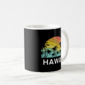 Hawaii Beach Maui Hawaiian Surf Big Island Party A Koffiemok (Voorkant rechts)