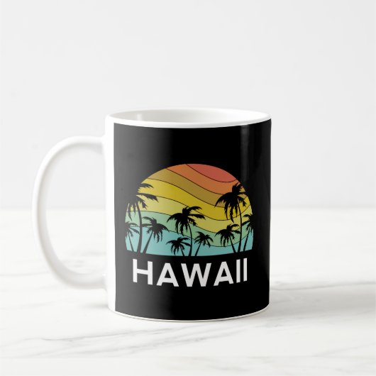 Hawaii Beach Maui Hawaiian Surf Big Island Party A Koffiemok (Links)