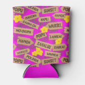 Hawaii Beach Party Koelbox Blikjeskoeler (Voorkant)