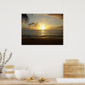 Hawaii Beach Poster (Keuken)
