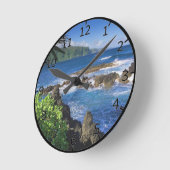 Hawaii Beach Scenery Ronde Klok (Hoek)