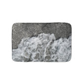 Hawaii Beach Surf Black Sand Ocean Sea Foam Kona Badmat (Voorkant)