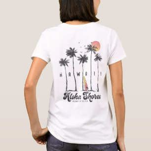 Hawaii Beach Surfer Zomervakantie T-shirt