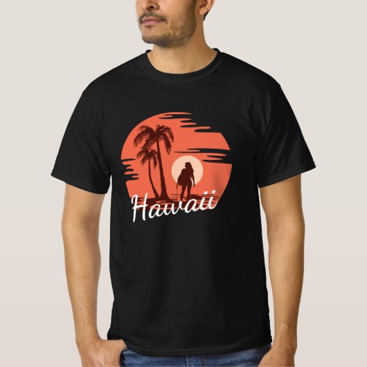 Hawaii Beach T-shirt (Voorkant)
