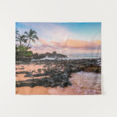Hawaii Beach Tapestry Wandkleed (Voorkant (horizontaal))