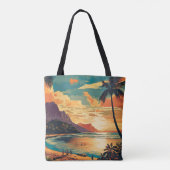 Hawaii Beach Tote Bag (Achterkant)