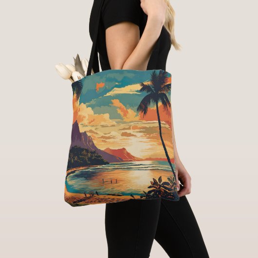  Hawaii Beach Tote Bag (Dichtbij)