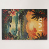  Hawaii Beach Travel Art Legpuzzel (Horizontaal)