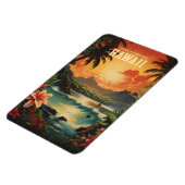  Hawaii Beach Travel Art Magneet (Linkerzijde)