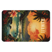  Hawaii Beach Travel Art Magneet (Horizontaal)