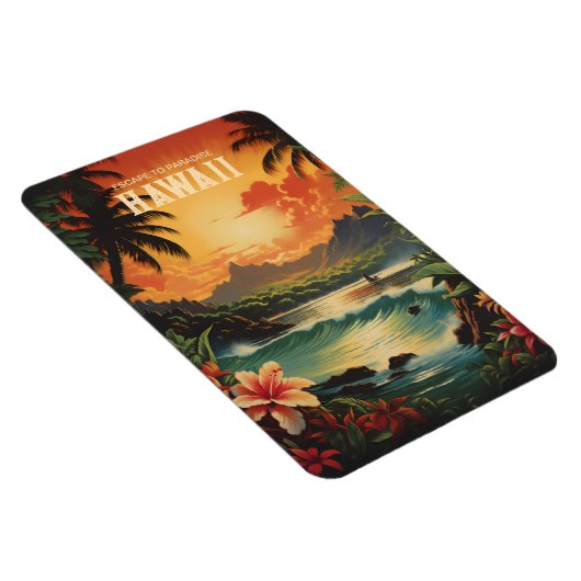  Hawaii Beach Travel Art Magneet (Rechterzijde)