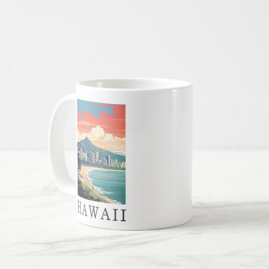 Hawaii Beach Travel  Koffiemok (Voorkant links)