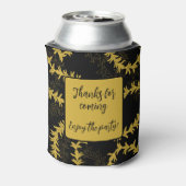 Hawaii Beach Wedding Favoriet Blikjeskoeler (Blikje Achterkant)