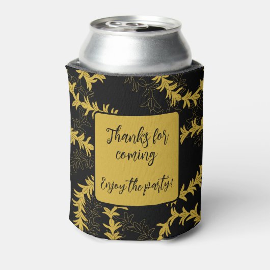 Hawaii Beach Wedding Favoriet Blikjeskoeler (Blikje Achterkant)