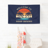 Hawaii Beachfeest Retro zonsondergang Spandoek (Insitu)