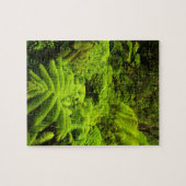Hawaii, Big Island, Lush tropische groen in Legpuzzel (Horizontaal)