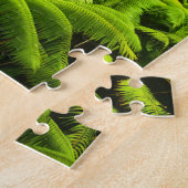 Hawaii, Big Island, Lush tropische groen in Legpuzzel (Zijkant)
