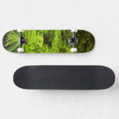 Hawaii, Big Island, Lush tropische groen in Skateboard (Horizontaal)