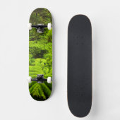 Hawaii, Big Island, Lush tropische groen in Skateboard (Voorkant)