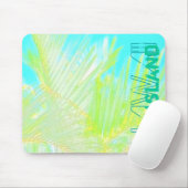 Hawaii Big Island Palm waterverf Mousepad Muismat (Met muis)