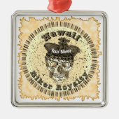 Hawaii Biker  Metalen Ornament (Voorkant)