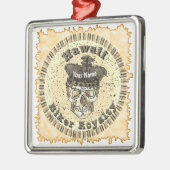 Hawaii Biker  Metalen Ornament (Links)