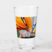 Hawaii Bird of Paradise Plant Floral Glas (Voorkant)