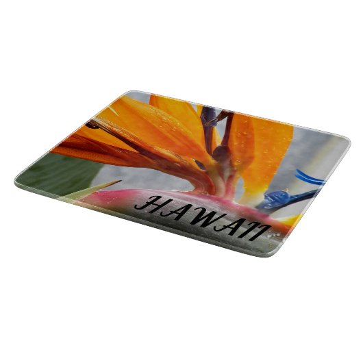 Hawaii Bird of Paradise Plant Flower Snijplank (Hoek)