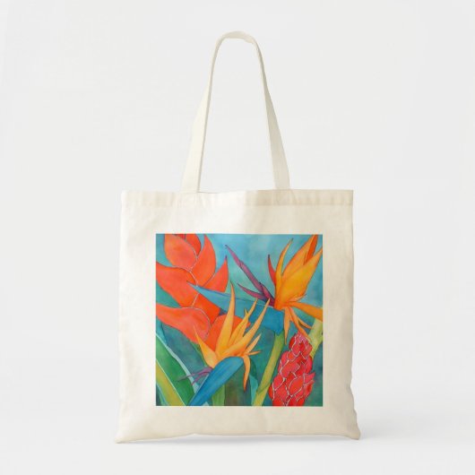 Hawaii Bird of Paradise Shopping Tas (Voorkant)
