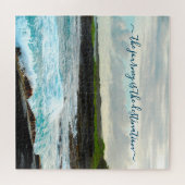 Hawaii Black Sand Beach reis is bestemming Legpuzzel (Horizontaal)