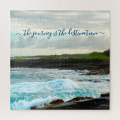 Hawaii Black Sand Beach reis is bestemming Legpuzzel (Verticaal)