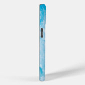 Hawaii blauwe oceaan zandstrand foto monogram naam Case-Mate iPhone case (Achterkant / Rechts)