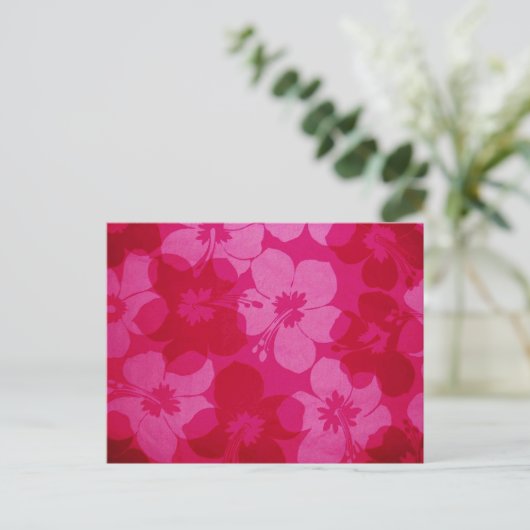 Hawaii-bloem Briefkaart (Staand voorkant)
