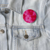 Hawaii-bloem Ronde Button 5,7 Cm (In situ)