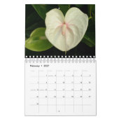 Hawaii Blooms met bloemen Kalender (Feb 2027)