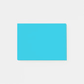 Hawaii Blue effen kleur Post-it® Notes (Voorkant)